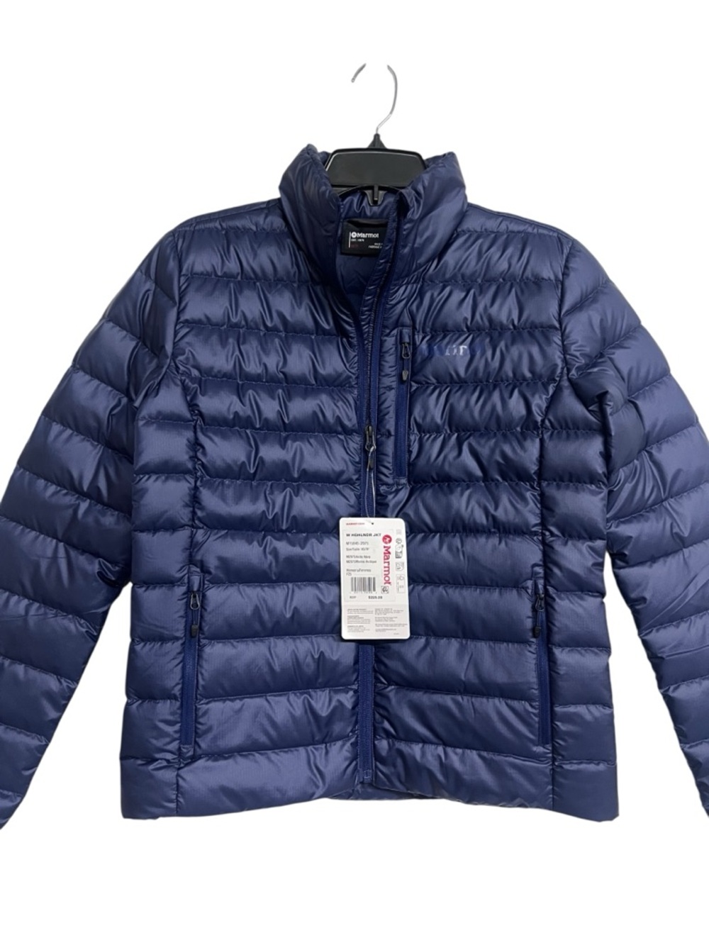 NWT Marmot Dark Blue Highlander 700 Duck Down Jacket‎ XS - Picture 3 of 8
